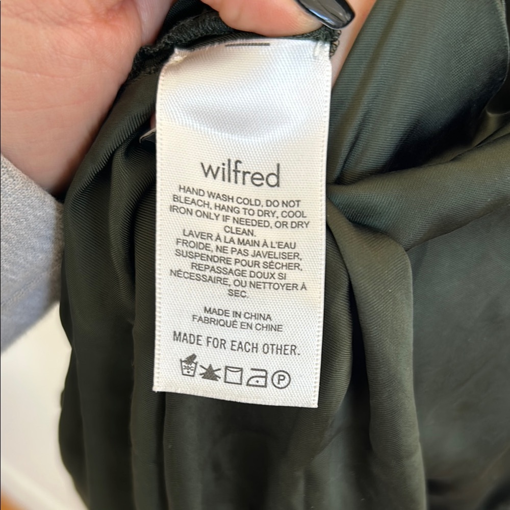 Aritzia Wilfred Only Ruched Slip Dress | Size XXS - Picture 7 of 8